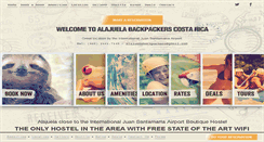 Desktop Screenshot of alajuelabackpackers.com